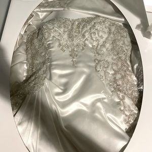 Bridal Gown with Veil